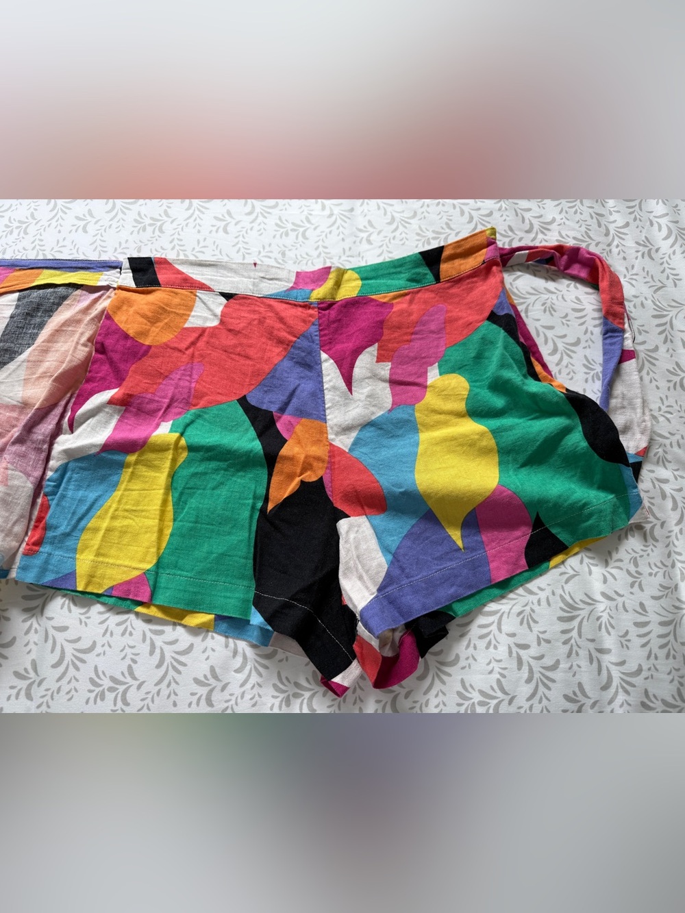 Abstract Print Skort, Size 10 by a new day